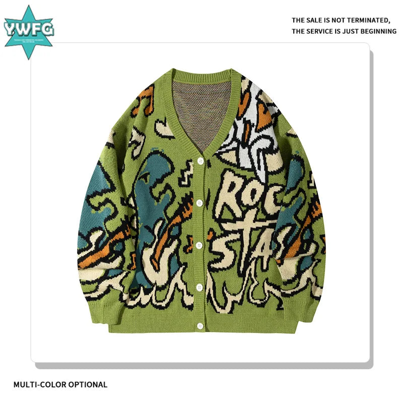 2025 New Style Men's Cashmere Knit Sweater, V-neck Sweater, High-Quality Long-Sleeved Knitted Sweater, Warm Pullover Shirt