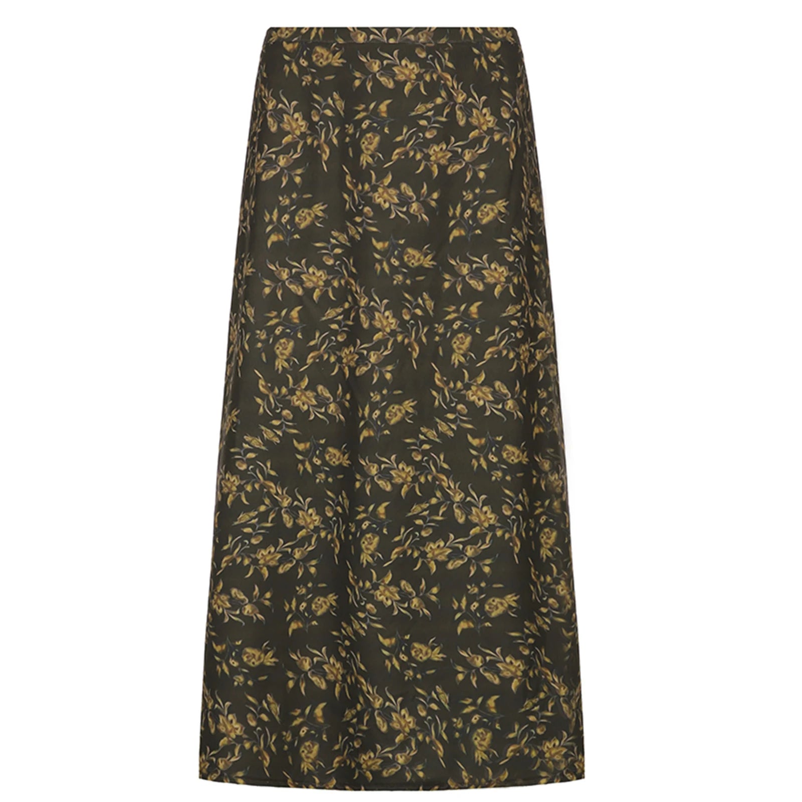 Women's Retro Half Skirt Print Retro Straight Comfortable Summer Spring Street Party Long Skirt