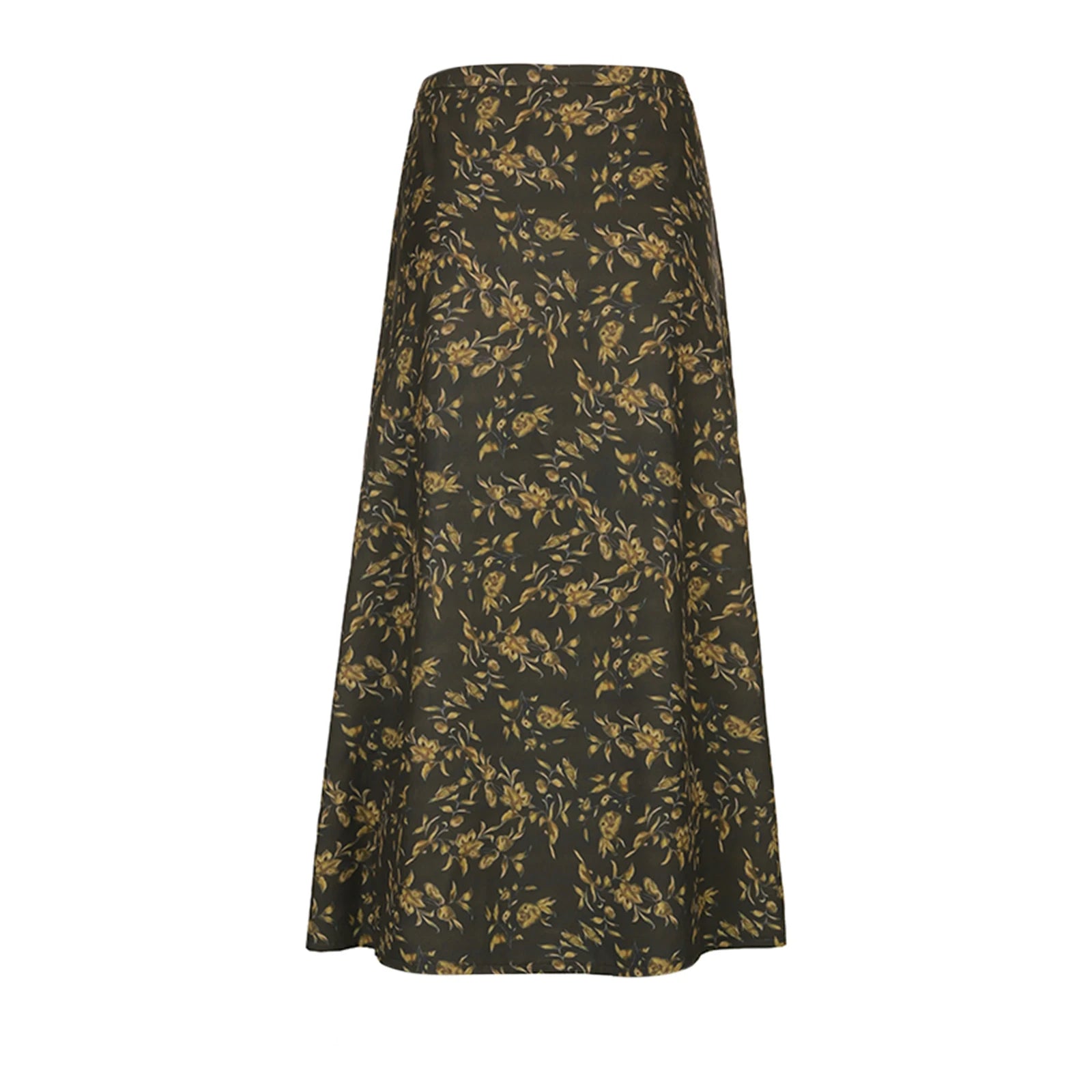 Women's Retro Half Skirt Print Retro Straight Comfortable Summer Spring Street Party Long Skirt