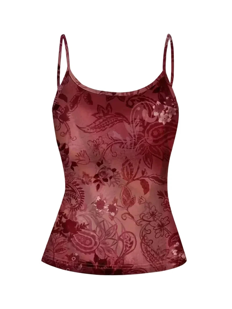 Blusa Vintage Floral